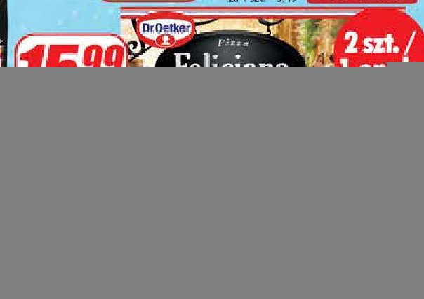 Pizza z salami Dr. oetker guseppe promocja