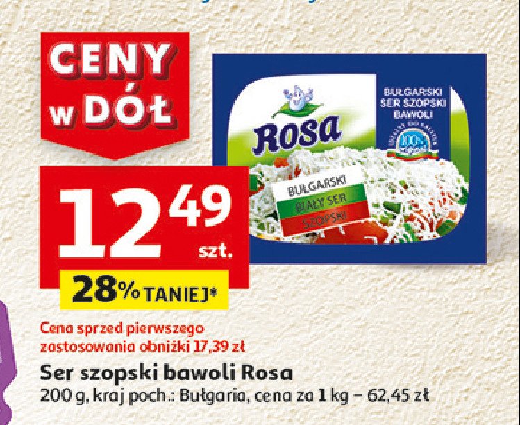 Ser szopski bawoli ROSA promocja