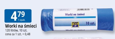 Worki na śmieci Eco+ promocja w Leclerc