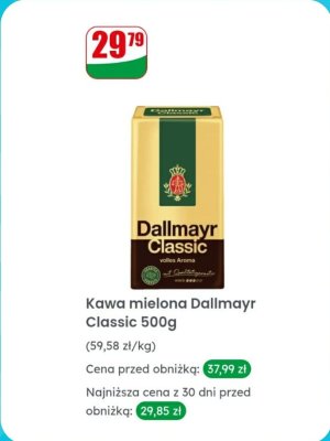 Kawa mielona Classic 500 g promocja w Dino