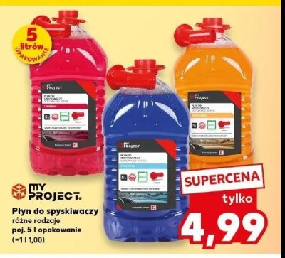 P艂yn do spryskiwaczy pomara艅czowy K-classic myproject promocja