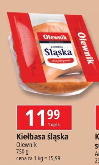 Kiełbasa śląska Olewnik promocja