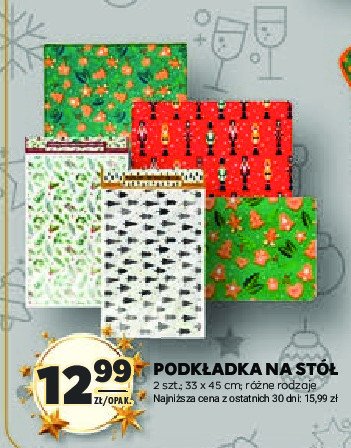 Podkładka na stół 33 x 45 cm promocja w Stokrotka