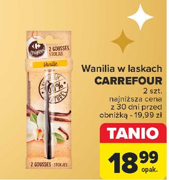 Laska wanilii Carrefour classic promocja w Carrefour Market