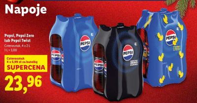 Napój Pepsi, Pepsi Zero lub Pepsi Twist promocja w Lidl