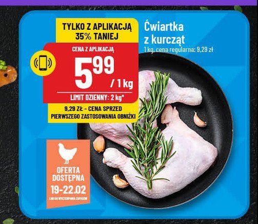 Ćwiartka z kurcząt promocja w POLOmarket