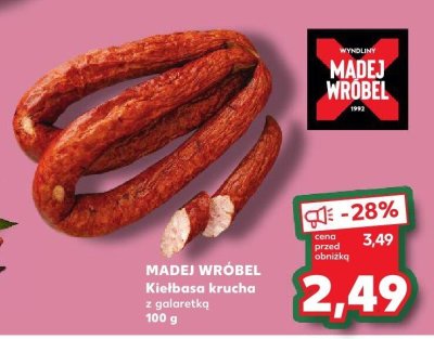 Kie艂basa krucha z galaretk膮 Olewnik promocja w Kaufland