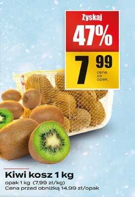Kiwi kosz promocja w Supeco