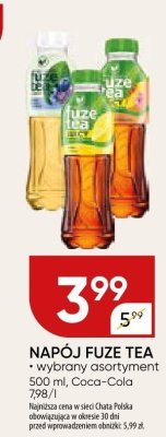 Napój Fuze Tea Coca-Cola promocja w Chata Polska