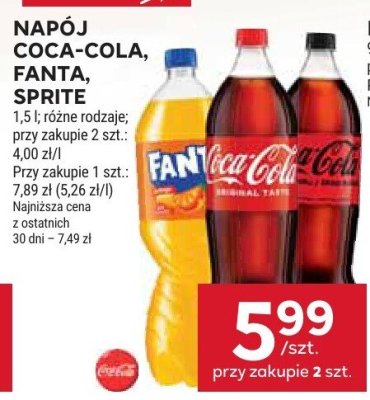 Napój promocja w Stokrotka