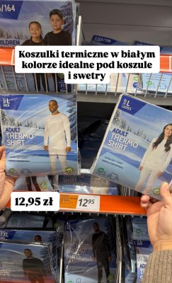 Koszulka termiczna damska Adult Thermo Shirt promocja w Action