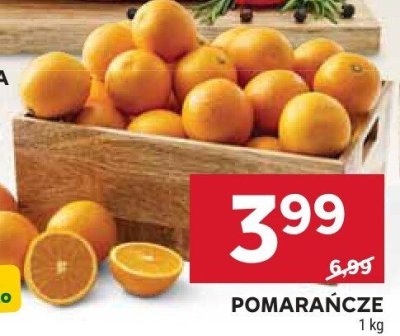 Pomarańcze promocja w Stokrotka