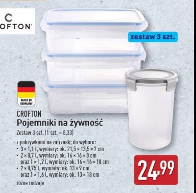 Pojemnik 1.1 l Crofton promocja