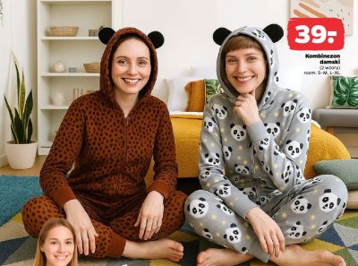 Kombinezon damski 2 wzory promocja w Netto