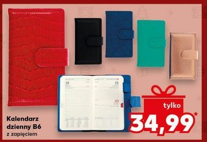 Kalendarz dzienny b6 promocja w Kaufland