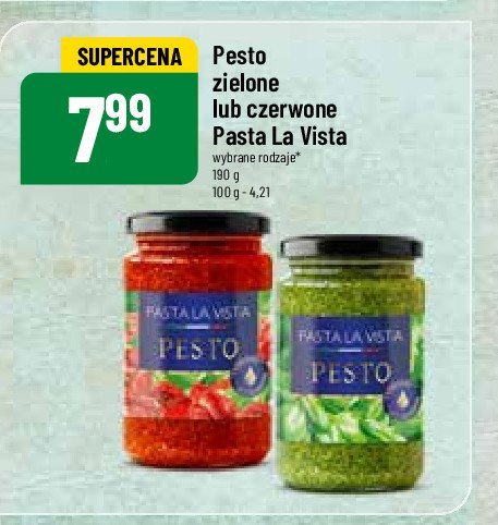 Pesto czerwone Pasta la vista promocja