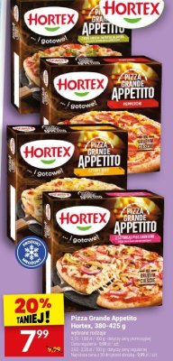 Pizza Pizza Grande Appetito Hortex, 380-425 g promocja w Twój Market
