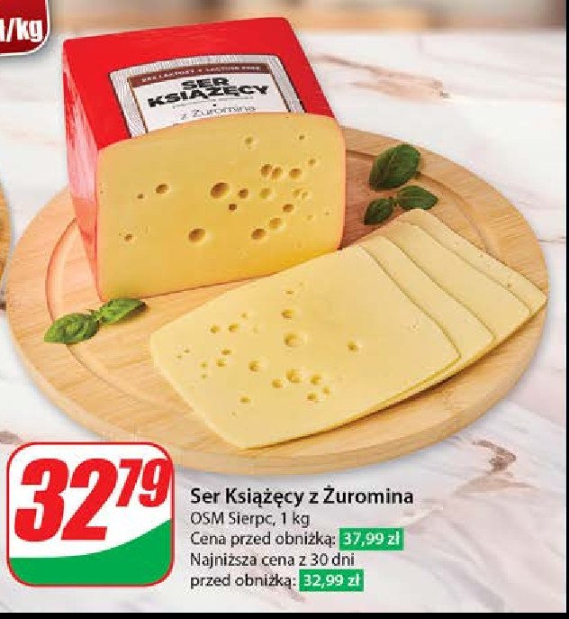 Ser książęcy z żuromina Sierpc promocja w Dino