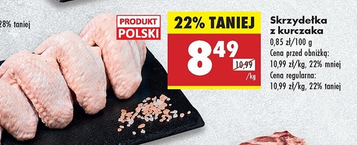 Skrzydło z kurczaka promocja w Leclerc