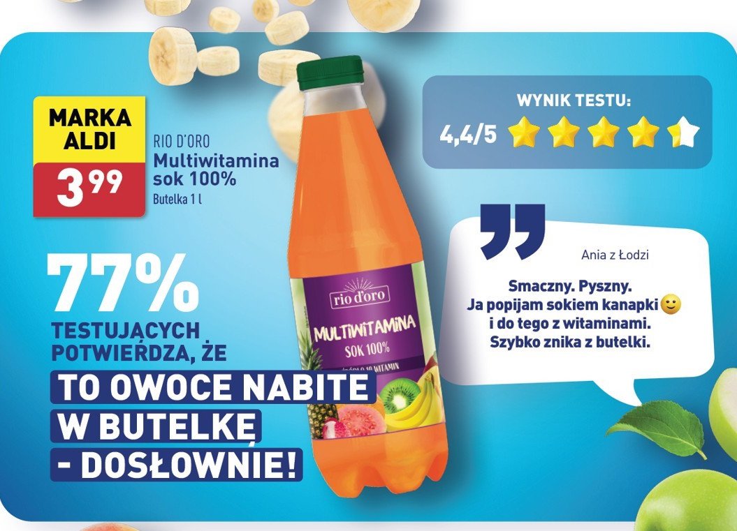 Sok multiwitamina Rio d'oro promocja