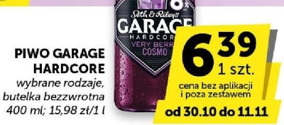 Piwo Garage Hardcore wybrane rodzaje promocja w Groszek