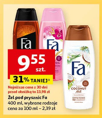 Żel pod prysznic z mleczkiem kokosowym promocja