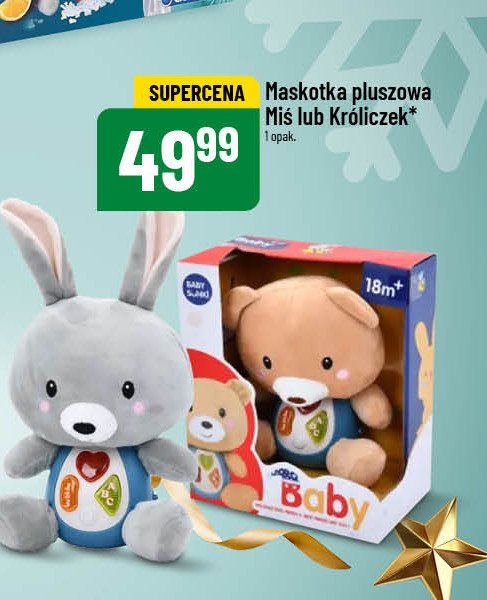 Króliczek pluszowy promocja w POLOmarket