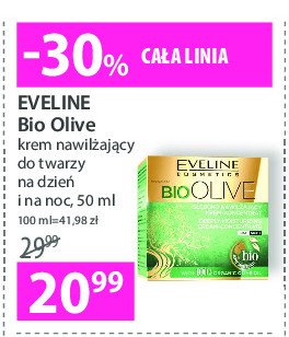 Krem-koncentrat głęboko nawilżający Eveline bio olive promocja