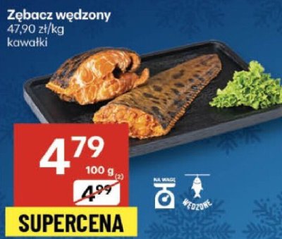 Żebacz wędzony promocja w Delikatesy Centrum