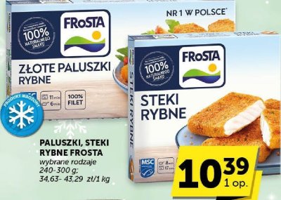 Paluszki rybne Frosta Złote Paluszki Rybne promocja w Groszek