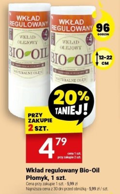 Wkład regulowany Bio-Oil Płomyk, 1 szt. promocja w Twój Market