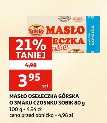 Górski przysmak o smaku czosnku Sobik górski przysmak promocja