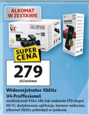 Wideorejestrator Xblitz V4 Professional promocja w Auchan