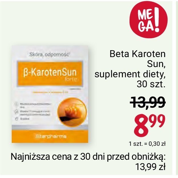 B-karoten sun forte pi臋kna opalenizna Beta karotensun forte promocja