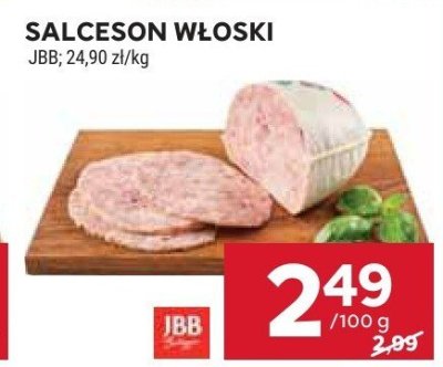 Salceson włoski JBB promocja w Stokrotka