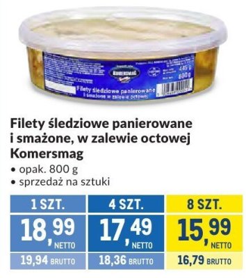 Filety 艣ledziowe promocja w Makro