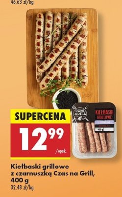 Kiełbaski grillowe z czarnuszką Czas na grill promocja