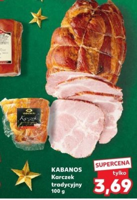 Karczek tradycyjny Kabanos promocja w Kaufland
