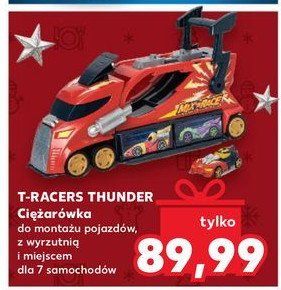 Ciężarówka thunder truck T-RACERS promocja w Kaufland