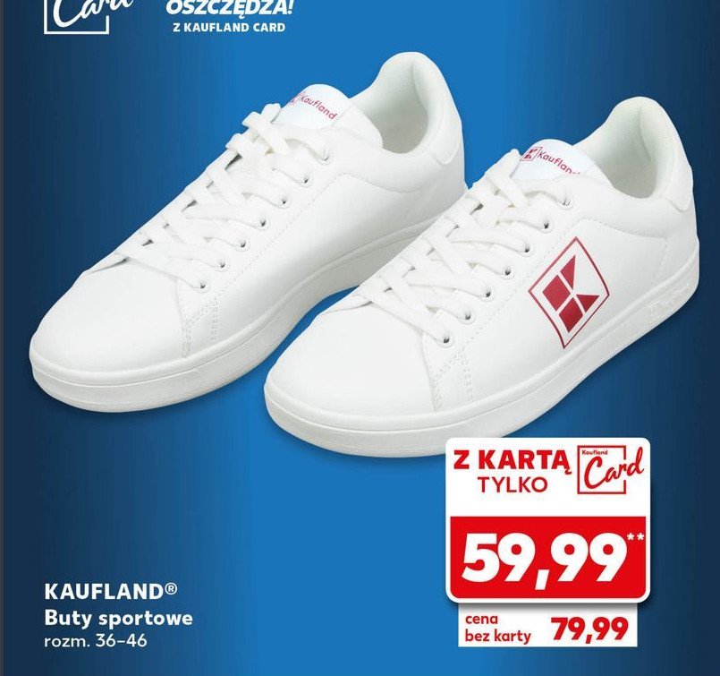 Buty sportowe 36-46 Kaufland promocja w Kaufland