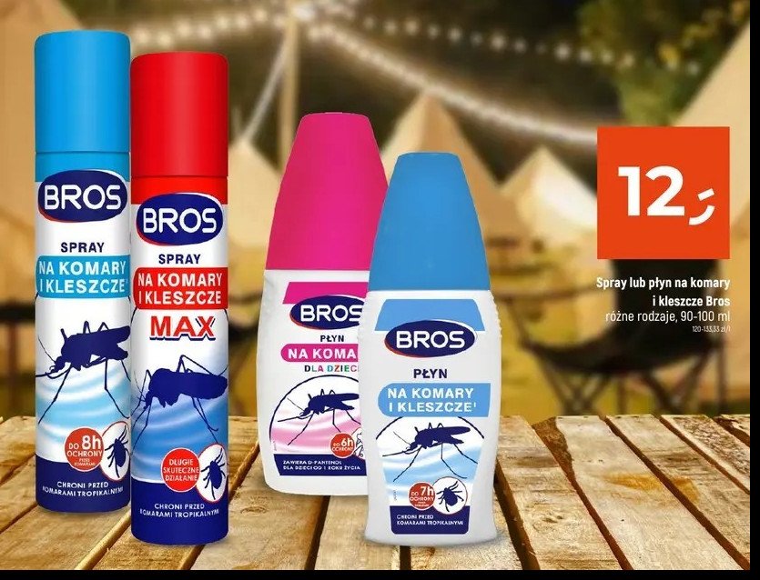 Spray na komary i kleszcze max Bros promocja