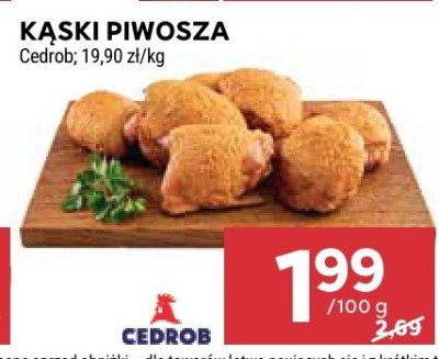 Kaski piwosza Cedrob promocja w Stokrotka