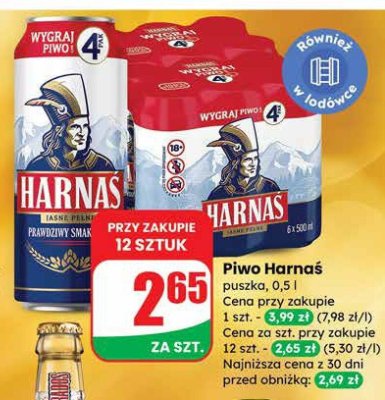 Piwo promocja w Dino