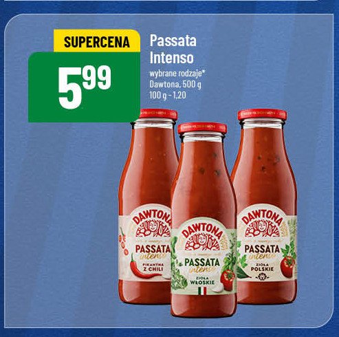 Passata intense zioła włoskie Dawtona promocja w POLOmarket