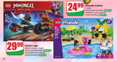 Klocki, różne rodzaje promocja w Dino