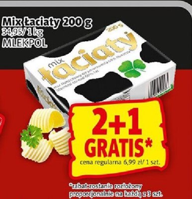 Ser Mix kaletki 200 g MLEKPOL promocja w Prim Market