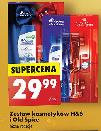 Zestaw w pudełku szampon do włosów men ultra 330 ml + dezodorant w sztyfcie whitewater 50 ml Head&shoulders + old spice zestaw promocja