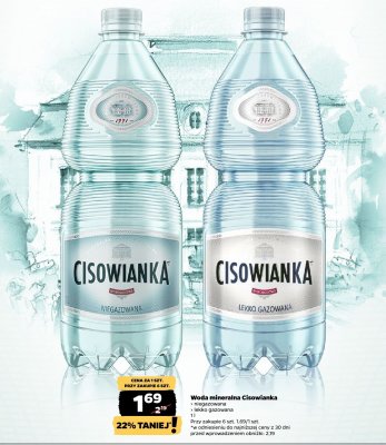 Woda mineralna niegazowana promocja w Netto