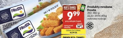 Produkty mrożone Frosta promocja w Delikatesy Centrum