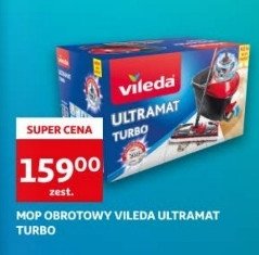 Mop p艂aski obrotowy easy wring ultramat Vileda promocja